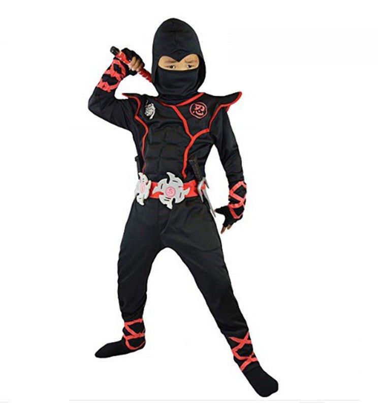 Kids Ninja Costume - Complete Set for Halloween Fun