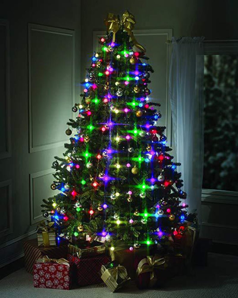 Premium LED Christmas Tree Lights - Easy Setup, Durable Glow