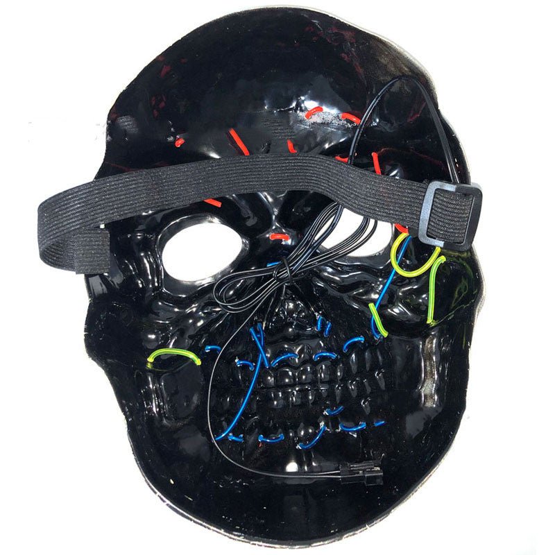 LED Glowing Halloween Skull Mask - Cake Pops Parties