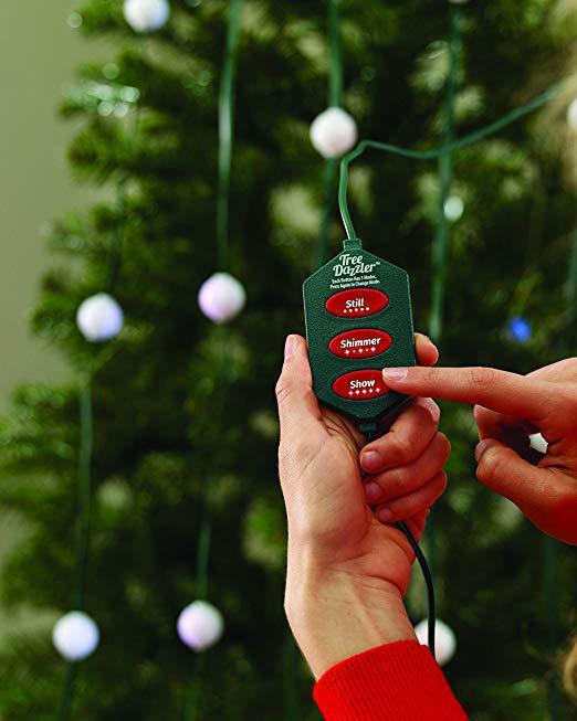 LED Christmas String Lights - 64 LEDs, 15m, 8-Wire Design