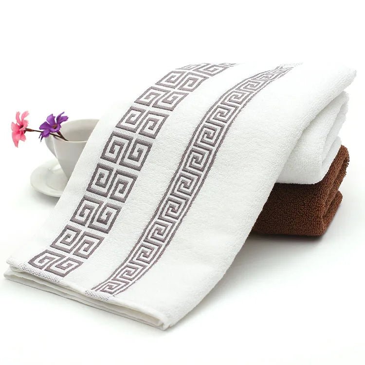Luxury Cotton Bath Towels Set - 100% Soft & Absorbent