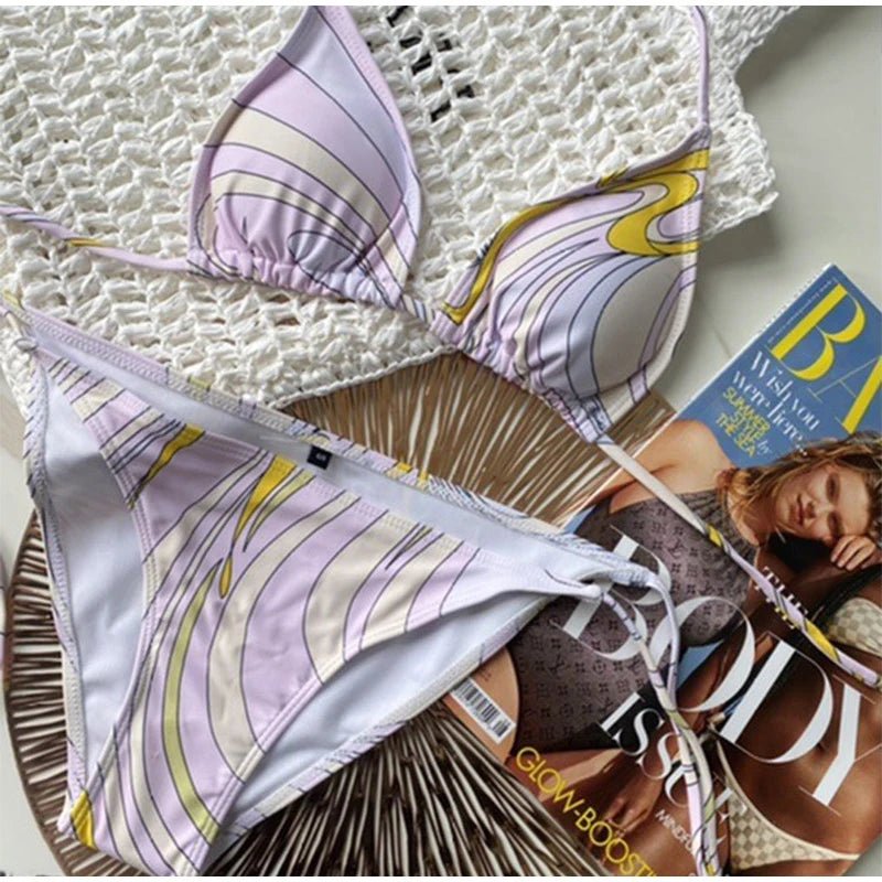 Luxury Push-Up Bikini Set For Small Chests | Stylish & Supportive