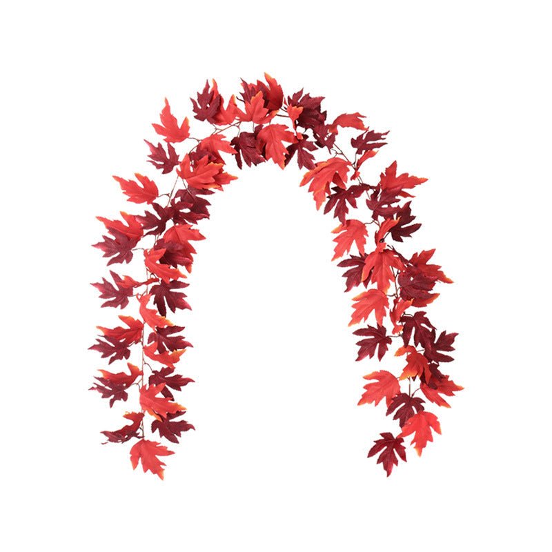 Maple Leaf Halloween Rattan Decor - Cake Pops Parties