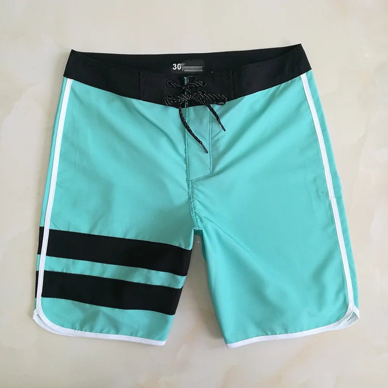 Men's 4-Way Stretch Swimwear Quick-Dry Board Shorts
