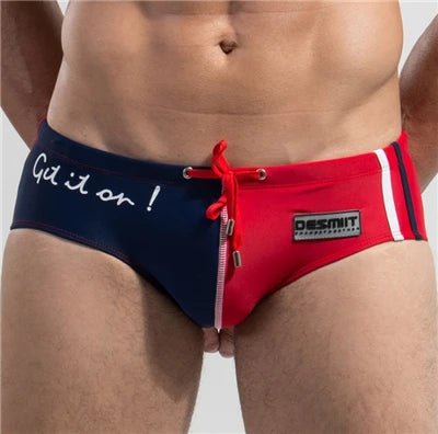 Men's Low Waist Quick-Dry Beach Trunks