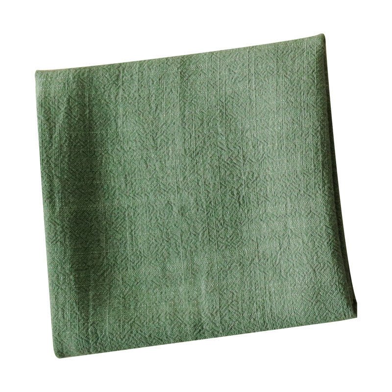 Stylish Kitchen Napkins Set - Modern Cotton Linen, 8 Colours