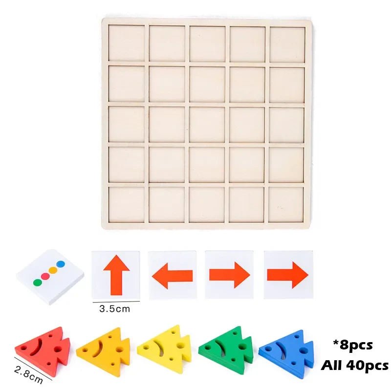 Montessori Learning Toys: Color Battle Game for Kids
