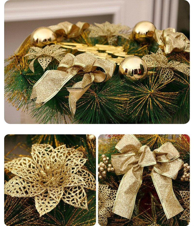 Multicolor Christmas Ornament Garland - Cake Pops Parties