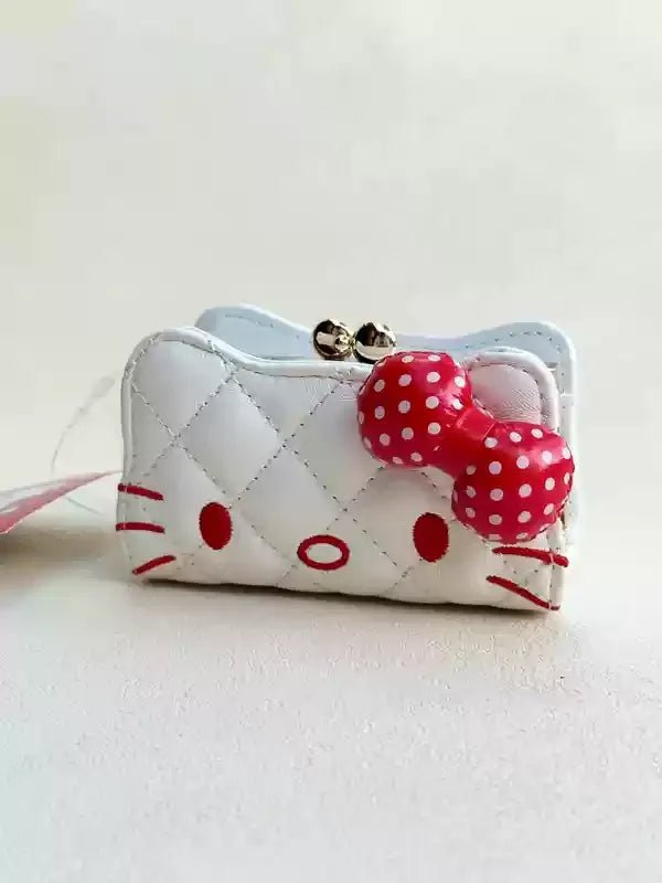 Adorable Coin Bag - Cute Hello Kitty White Mini Purse