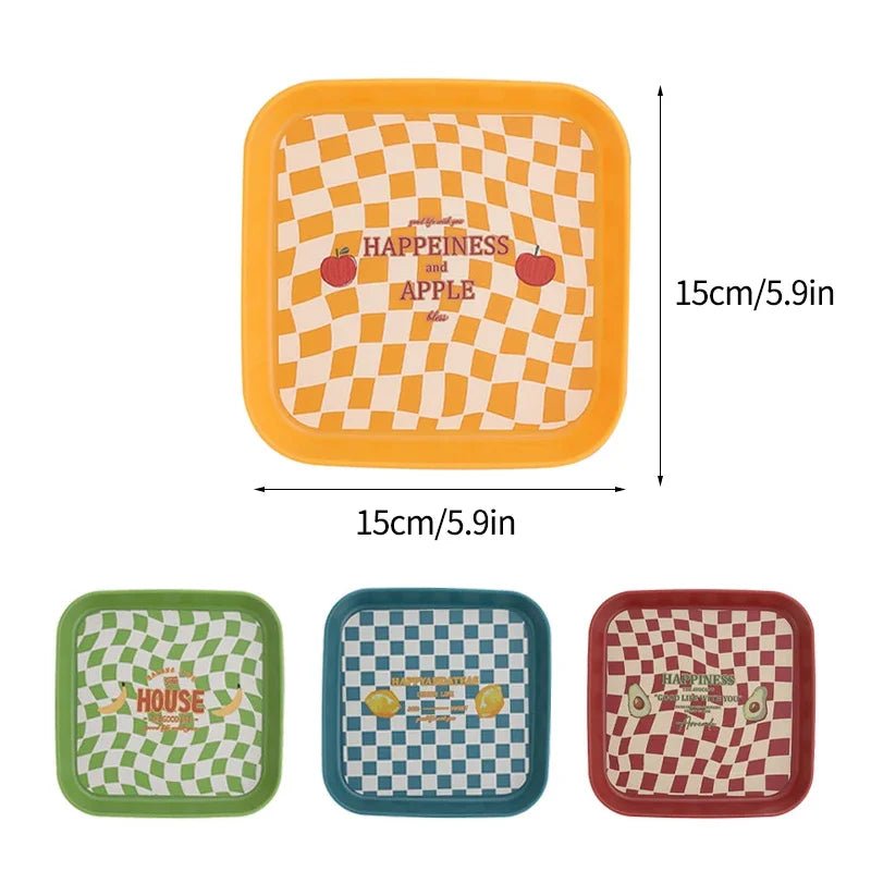 Nordic Plaid Storage Tray - Cake Pops Parties