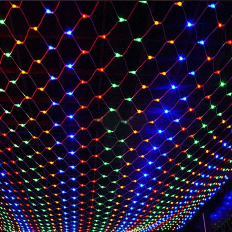 192 Waterproof String Lights - Fishnet Fairy Lights Outdoor