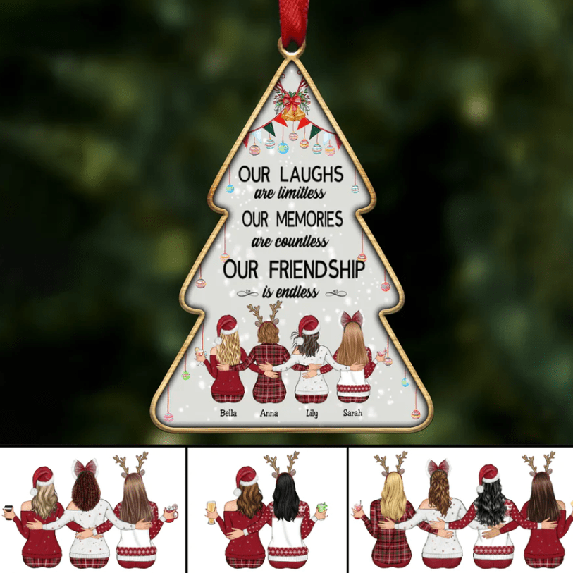 Unique Holiday Decorations - Personalized Acrylic Ornaments