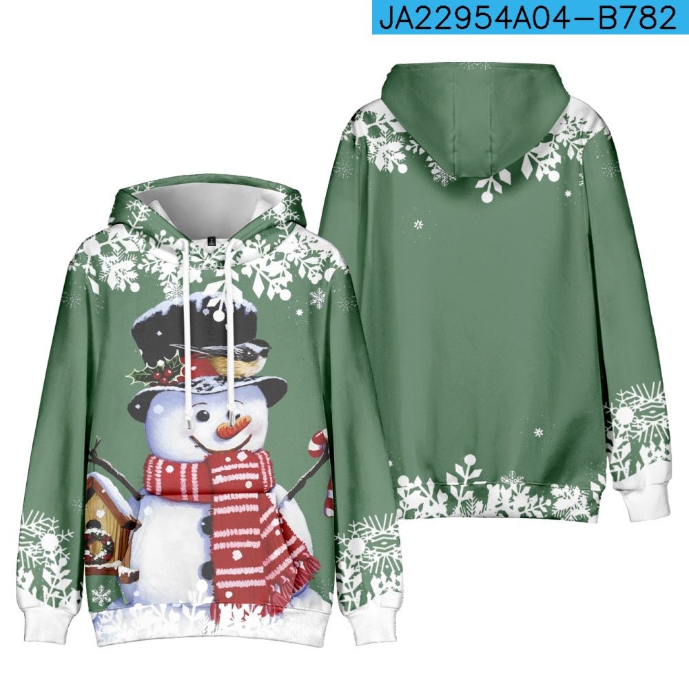 Custom Christmas Sweater - Cozy Snowman Design For Festive Cheer
