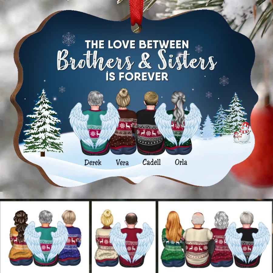 Personalized Christmas Wood Ornament - Cake Pops Parties