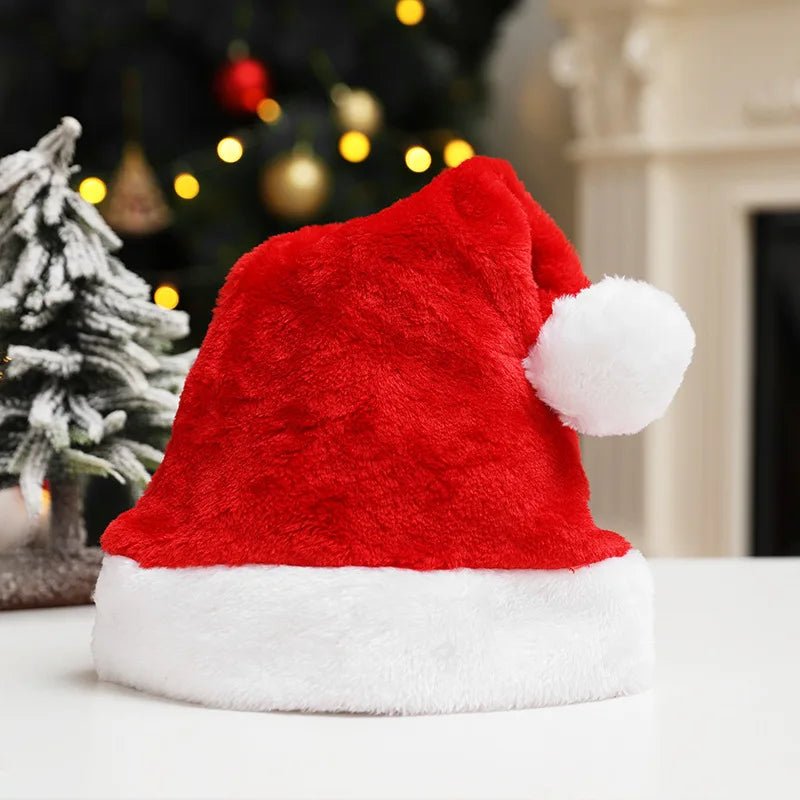 Personalized Santa Hats – Custom Velvet Family Caps