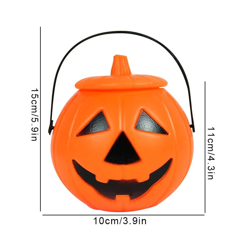 Portable Pumpkin Candy Box - Ideal Treat Holder for Halloween