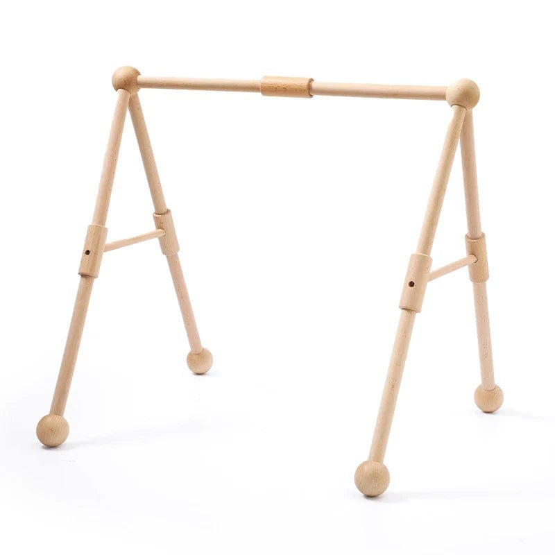 BPA Free Teether Set - Premium Wooden Rattle for Sensory Play