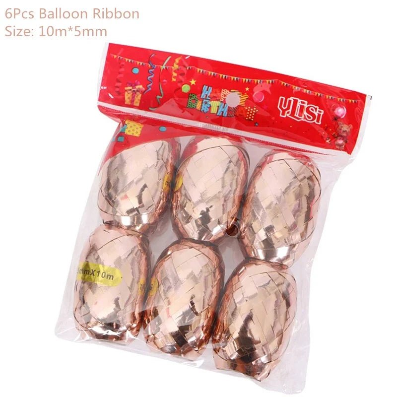 Rose Gold Confetti Balloons for Weddings, Parties & Events