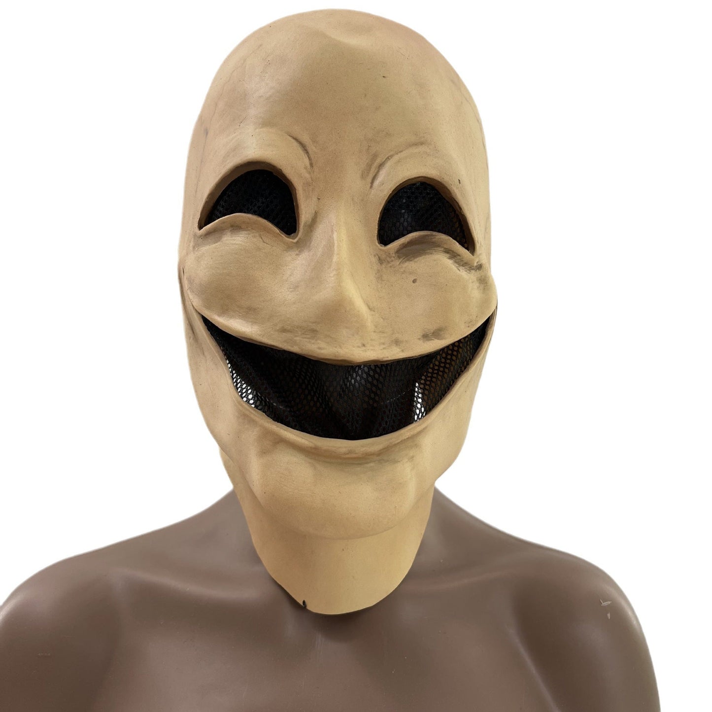 Smiley Face Mask - Fun, Durable Halloween Accessory