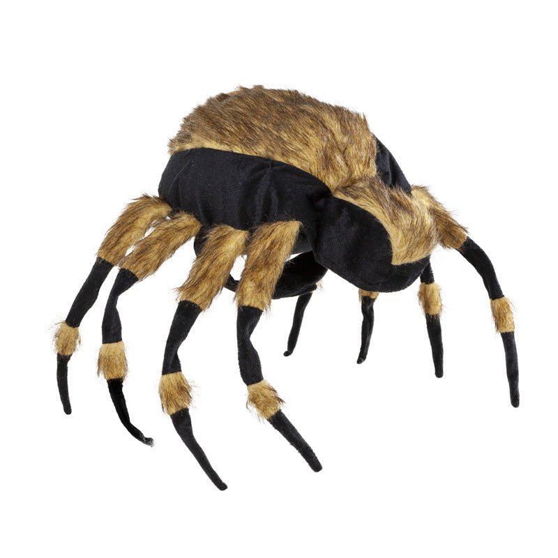 Stylish Spider Costume For Pets - Warm Yellow Acrylic Outfit