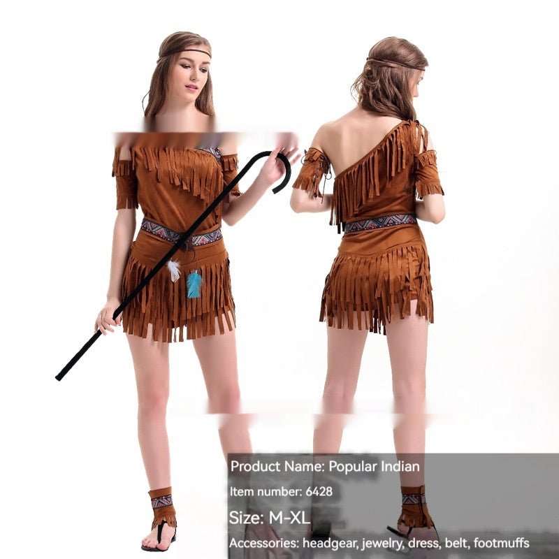 Womens Halloween Costume Suit With Accessories - Spooky Fun!