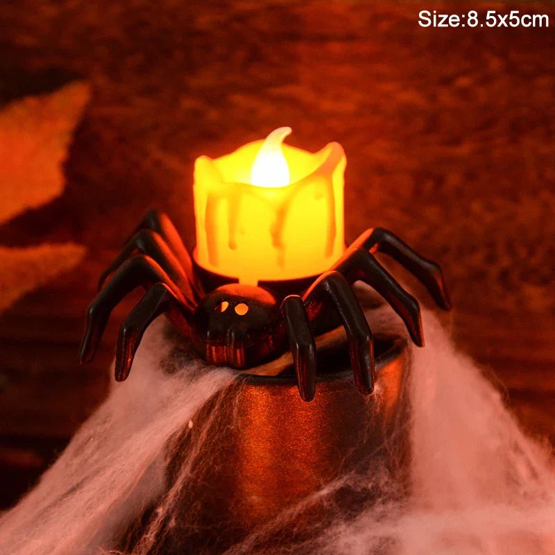 Spooky Hanging Ghost LED Light - Perfect Outdoor Halloween Decor