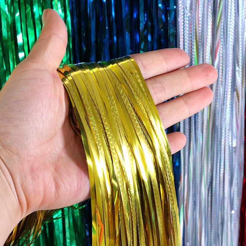 Tassel Balloon Curtain - 1M Festive Décor in 6 Colours