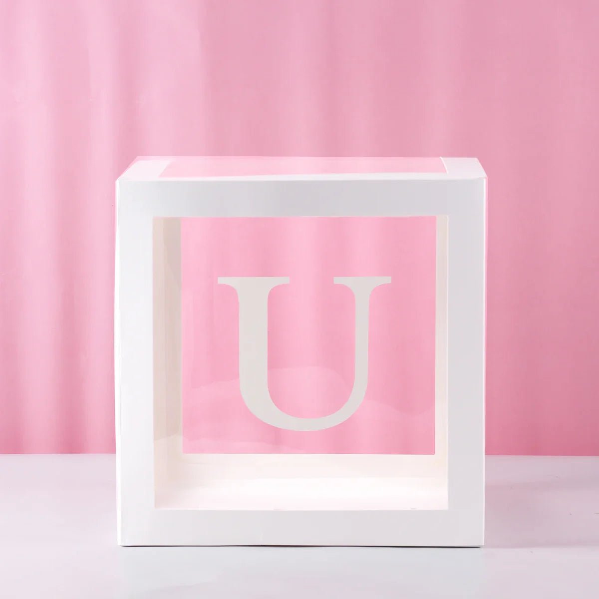 Elegant Transparent Balloon Box - Stylish Baby Shower Decor