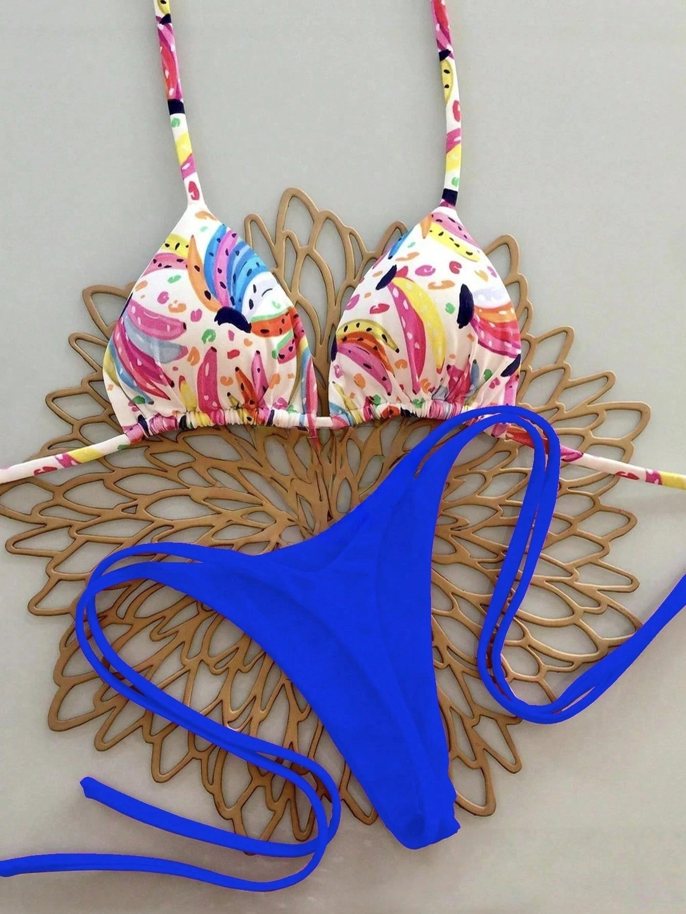 Vibrant Printed Bikini Swimsuit | Sexy Beachwear for Women