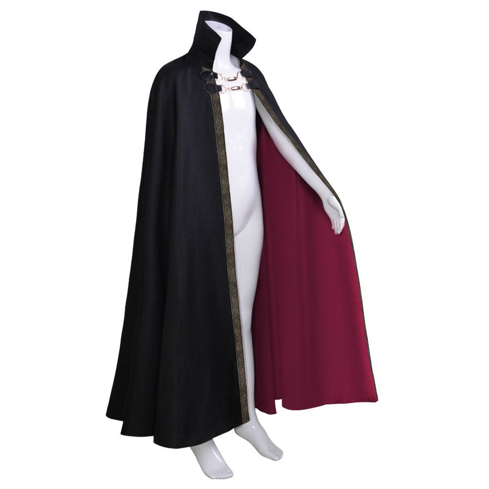 Vampire Cloak for Halloween - Dark Polyester Transformation