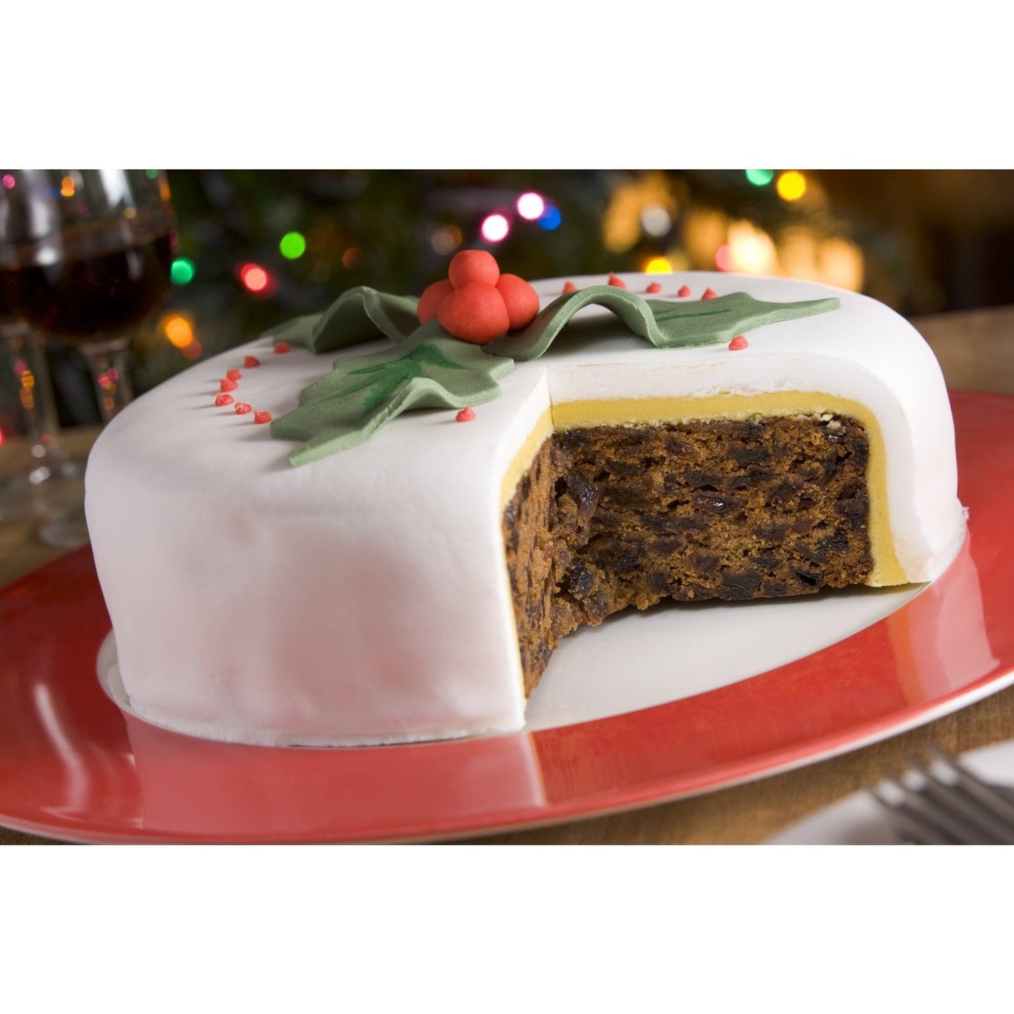 Vegan Christmas Fruit Cake - Cake Pops Parties