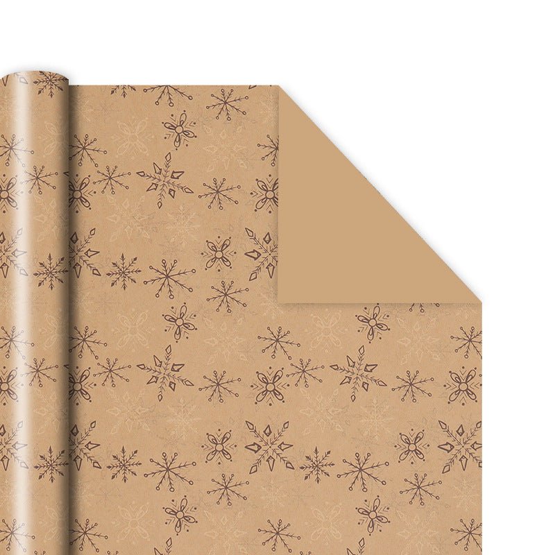 Vintage Kraft Gift Wrap - 80g Elegant Paper for All Occasions