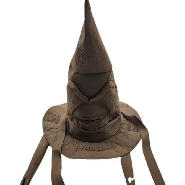 Premium Leather Wizard Hat for Halloween & Cosplay Events