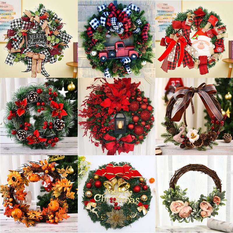 Wooden Christmas Garland - Cake Pops Parties