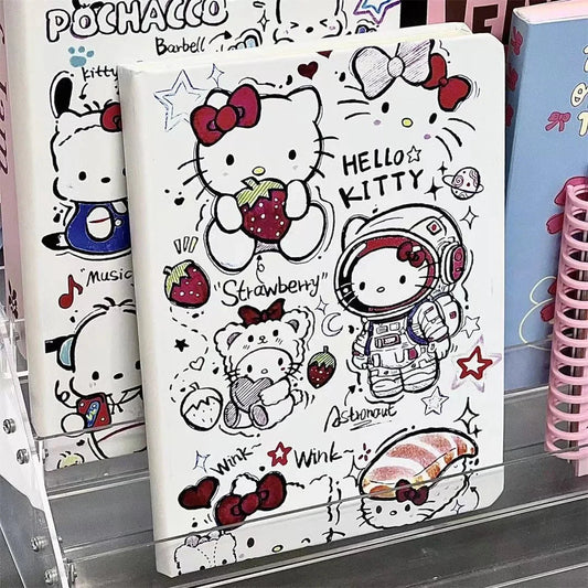 Hello Kitty Notebook for Students - A5 Hardshell, Cute Design