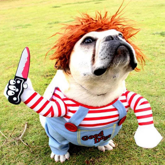 Funny Dog Costumes Set For Medium To Large - Adjustable Outfits