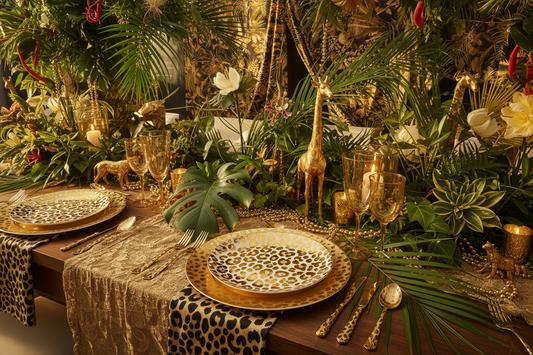 Roar Into the Wild: How to Throw the Ultimate Gold Leopard Print Safari Party
