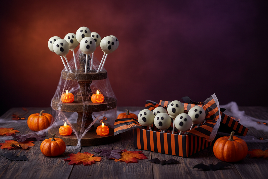Halloween Ghost Cake Pops: Spooky Handcrafted Treats to Haunt Your Celebrations