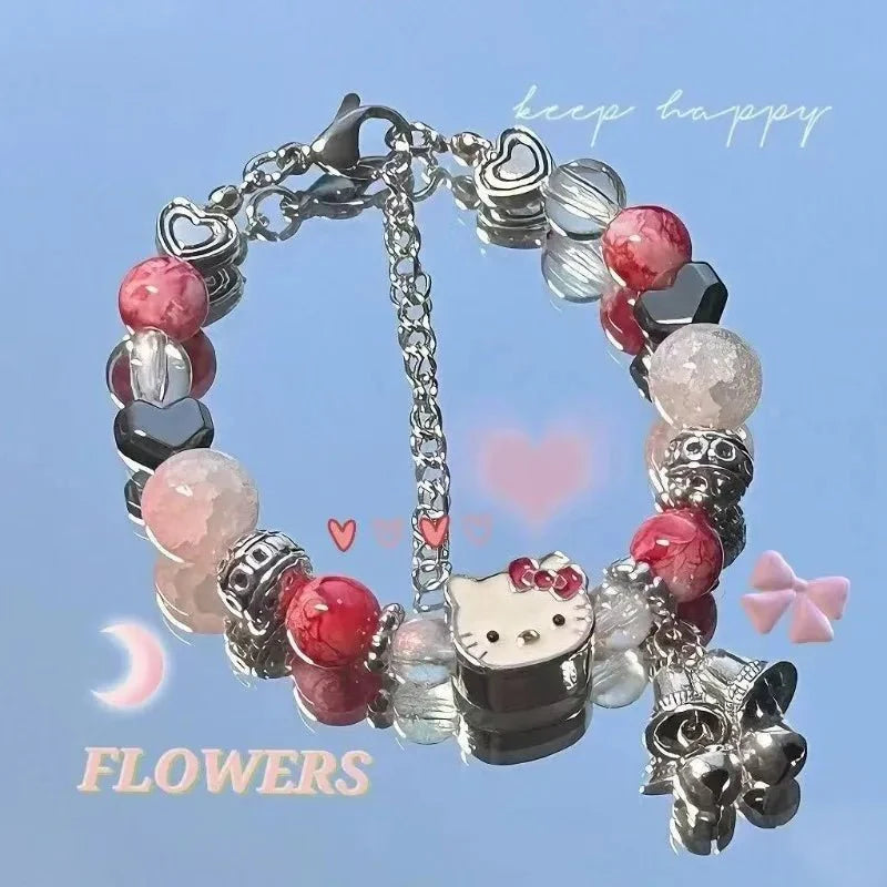 Hello Kitty Best Friends Bracelet - Perfect Valentine's Gift for Couples, Birthdays and Sisters