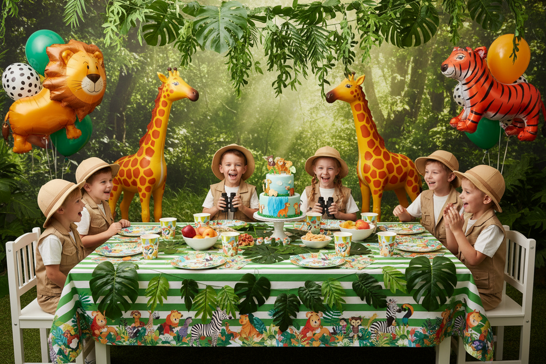Into the Wild: How to Throw the Ultimate Jungle Safari Kids Birthday Party