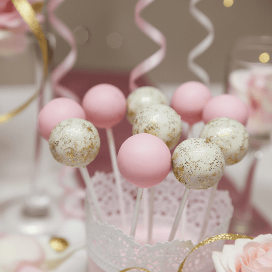 Pink and Glitter Cake Pops: The Ultimate Guide to Elegant Party Treats - Cake Pops Parties