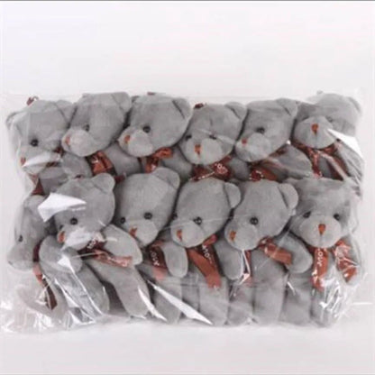 12Pcs Mini Teddy Bear Plush Toys - Cake Pops Parties