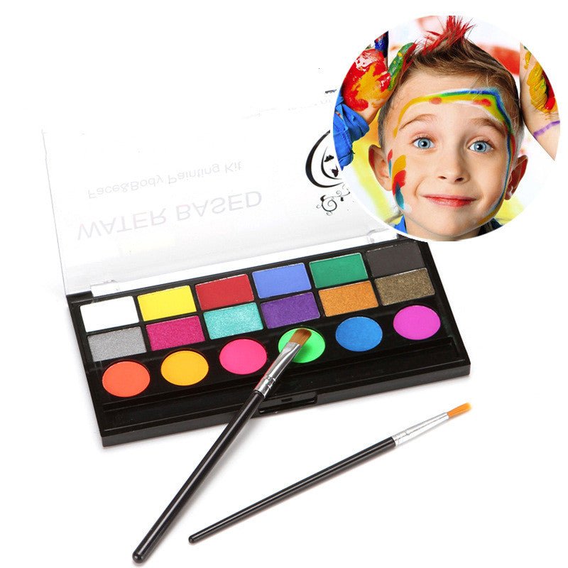 18 - Color UV Body Paint Set - Cake Pops Parties