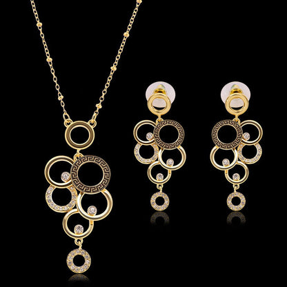 18K Gold Jewelry Set - European & American Style - Cake Pops Parties