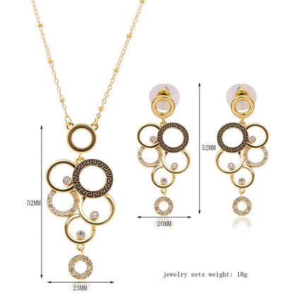 18K Gold Jewelry Set - European & American Style - Cake Pops Parties
