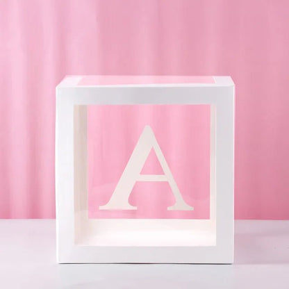 1st Birthday Balloon Box Decor - Cake Pops Parties