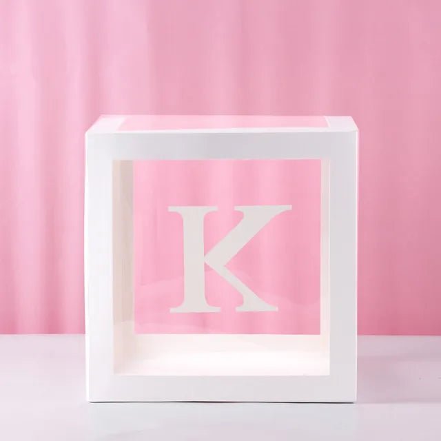 1st Birthday Balloon Box Decor - Cake Pops Parties