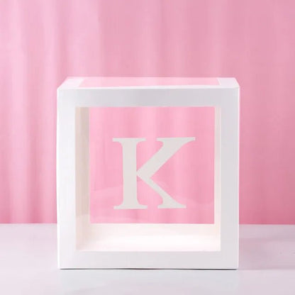 1st Birthday Balloon Box Decor - Cake Pops Parties