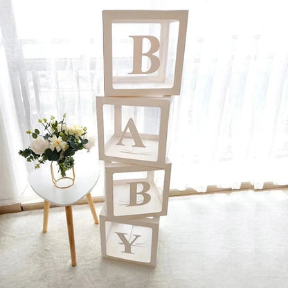 1st Birthday Balloon Box Decor - Cake Pops Parties