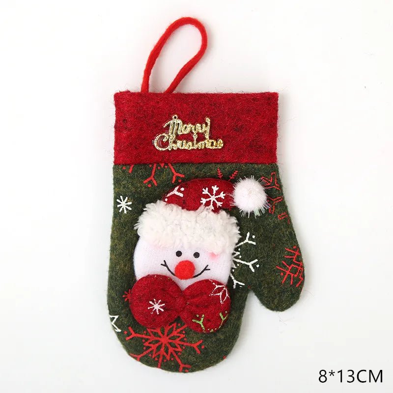 2021 Christmas Dinner Table Decorations - Fork Knife Holder Bag - Cake Pops Parties